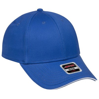 OTTO CAP ''OTTO FLEX'' Fitted 6 Panel Low Profile Baseball Cap - 12-1163
