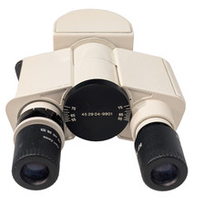 Carl Zeiss 45-29-04-9901 microscope head module with 46-40-26/ KF10 x 18 lenses