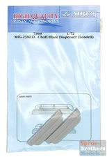ARS7368 1:72 Aires MiG-23MLD Flogger Chaff/Flare Dispenser-Loaded