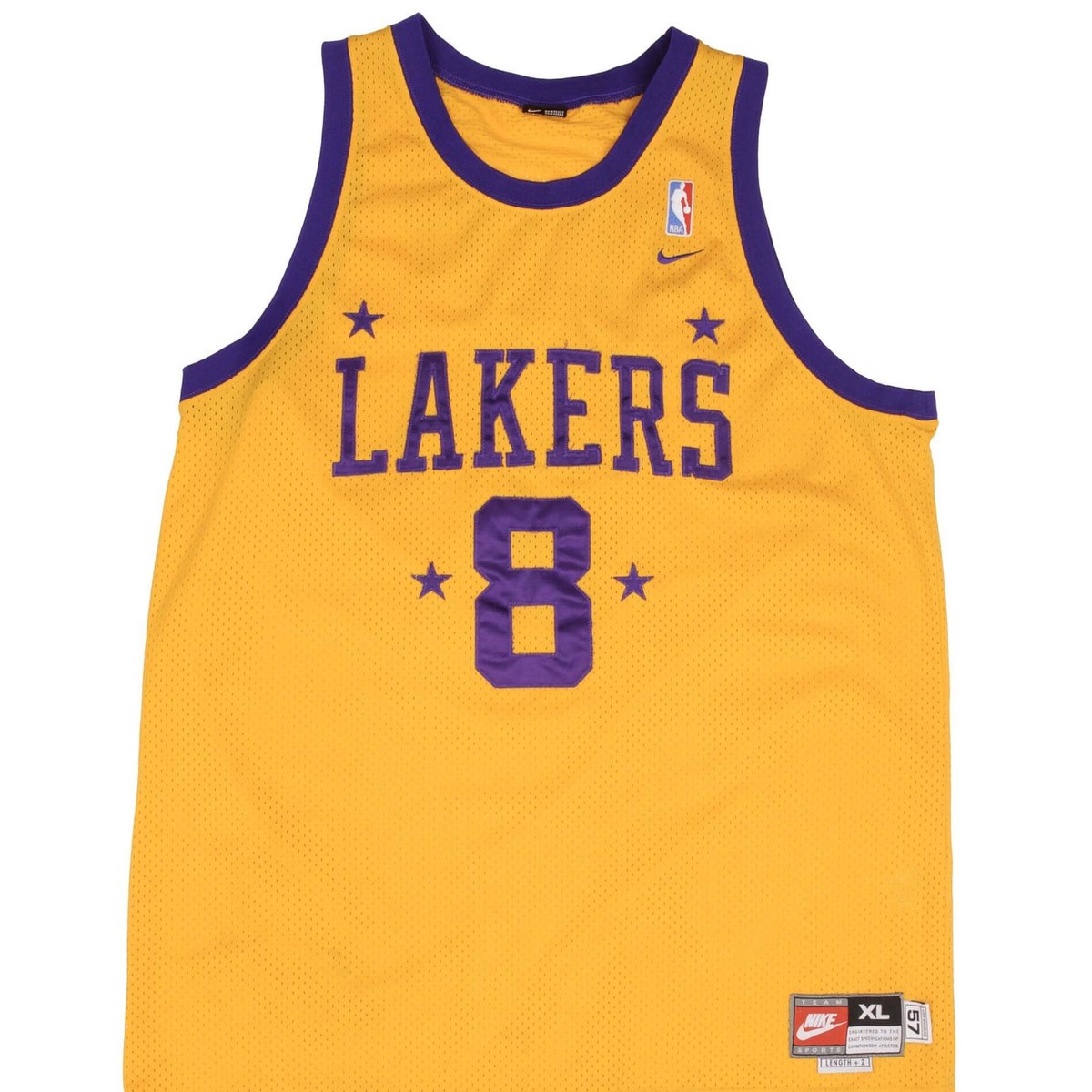 ウェア 90's NIKE LAKERS KOBE BRYANT Uniform NBA VINTAGE NIKE NBA LOS ANGELES LAKERS KOBE BRYANT #8 JERSEY
