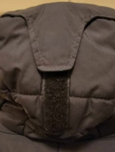 Columbia Girls Coat 7/8 (Small) Black, with Attached Hood - Picture 8 of 11