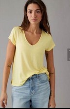 Aerie Yellow Best T Size Large 