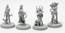   30mm Scale Resin Kingdom Death Survivors Group Unpainted Unassembled WH331