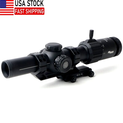 TANGO-MSR 1-6x24mm Scope SFP Illuminated Red BDC6 Reticle SOT61000 IR Shockproof