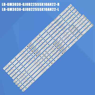 Retroiluminação LED Tiras 10LED Para 55PUS6804/12 55PUS7334/12
