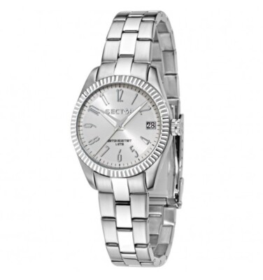 Sector Orologio Donna R3253579518 Acciaio Silver 32mm Datario Quadrante