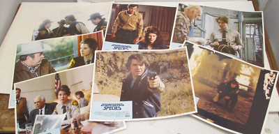 1987 Lot 7 of 8 Lobby Cards 11''x14'' ENDANGERED SPECIES Robert Urich  (CM456)