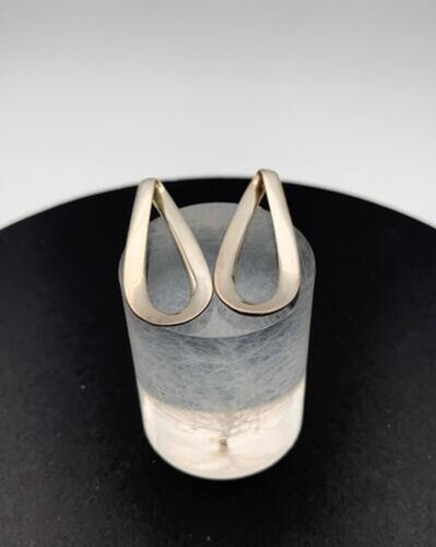 Boucles D'oreilles Goutte Georg Jensen Argent 925 #806 - Occasion, Style Pendantes