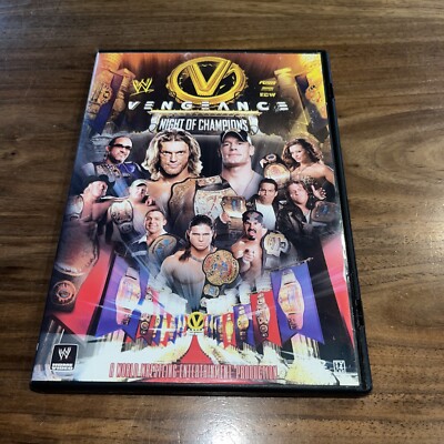 WWE Vengeance Night Of Champions DVD Dave Bautista John Cena Edge  