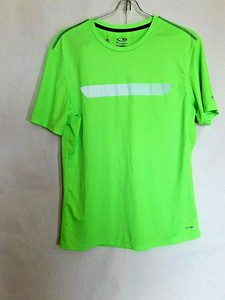 neon green running shirt
