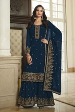 Beautiful Designer Pakistani Anarkali DESIGNER Gown Salwar Kameez SSUIT Dupatta