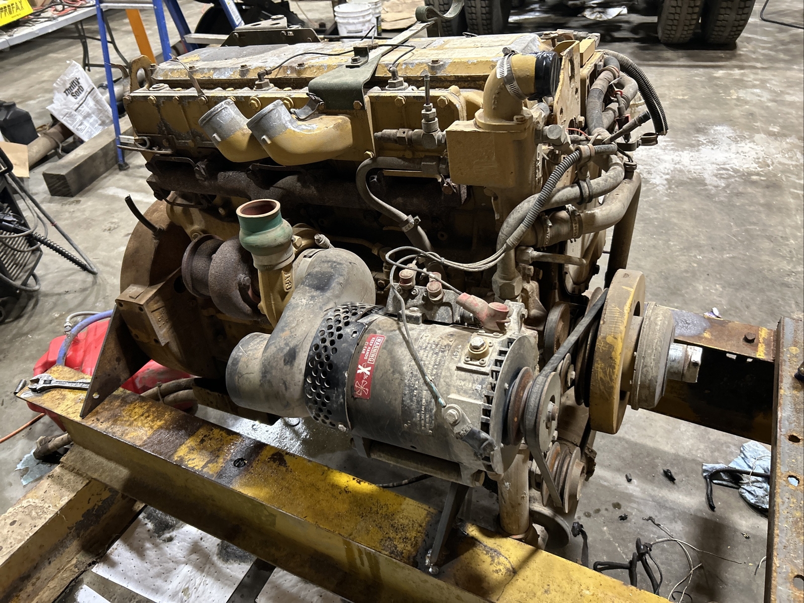 Caterpillar (CAT) 3116 T , Diesel Engine 225 HP Military Takeout, Low