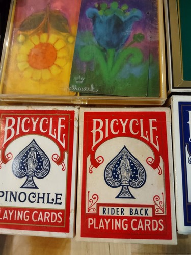 Vintage Spielkarten LOT Crown Congress Kem Bicycle Bridge Goldcrest Punktebücher - Bild 15 von 20