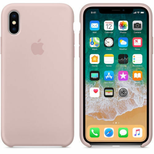 Official Apple Pink Silicone Case For Iphone X For Sale Online Ebay