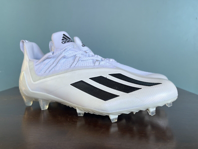 Adidas Adizero White/Black Football Cleats Men