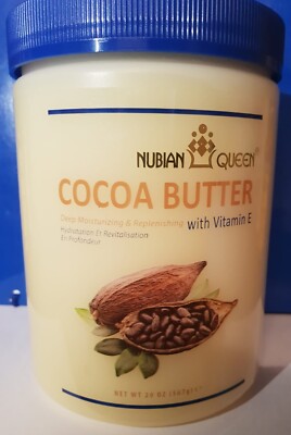 NUBISCHE KÖNIGIN, KAKAOBUTTER, TIEFE FEUCHTIGKEITSSPENDENDE & AUFFÜLLEN MIT VITAMIN E 