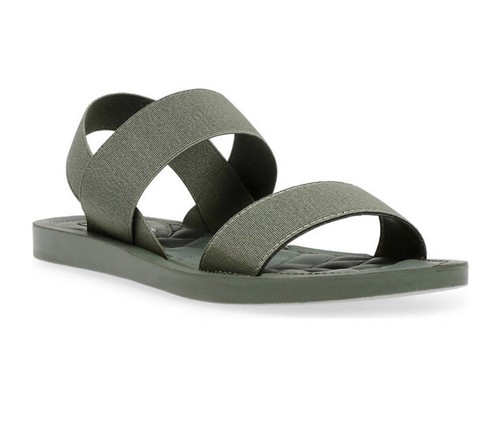steve madden olive green sandals
