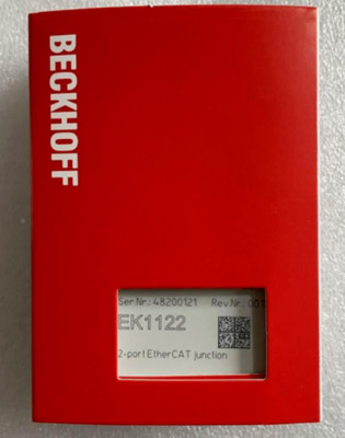 New Beckhoff EK1122 EK 1122 2-port EtherCat junction module In Box