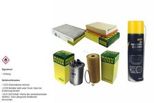 MANN FILTER Paket MANNOL Klimareiniger für VW Polo Classic 6KV2 90 1.9 TDI