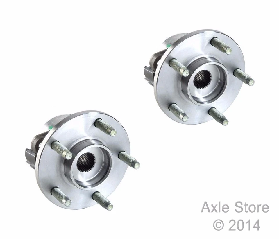 2 Front Wheel Hub Bearing Assemblies ABS 5 Studs Fit Cobalt HHR G5 Pursuit Ion - Image 2 of 4