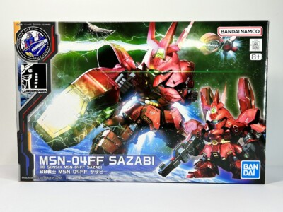 Gundam Side-F Limited BB Senshi MSN-04FF SAZABI Model kit BANDAI