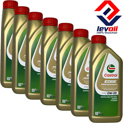 7x1 Liter EDGE Professional LL IV FE 0W-20 C5 VW 508 00 509 00 Porsche C20