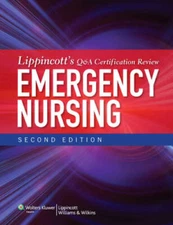 Lippincott's Q&A Certification Review: Emergency Nursing - Paperback - GOOD