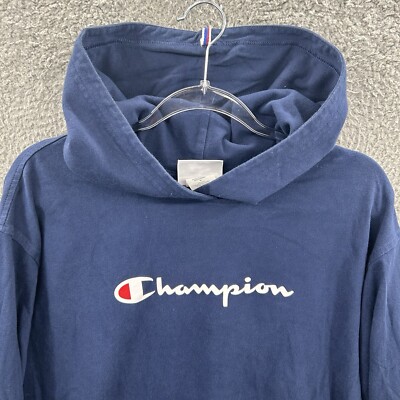 Logo Champion Fleece Womens Champion Hoodie Womens Extra Large