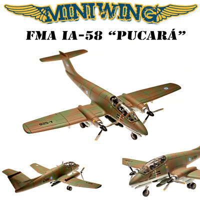 1/144 Miniwing Pucara FMA IA58 Argentinian Air Force Resin Model Airplane Kit