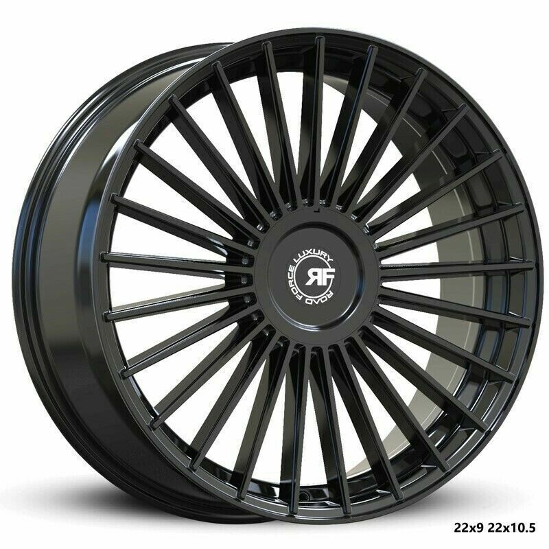 Bentley Continental GT Wheels Set Black