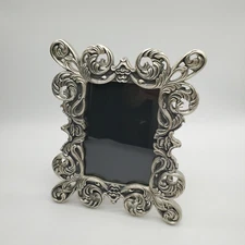 Drexel Heritage Antique Silver Tone Picture Frame