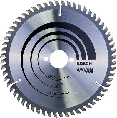Bosch 2608641188 Kreissägeblatt 19 cm 1 Stück