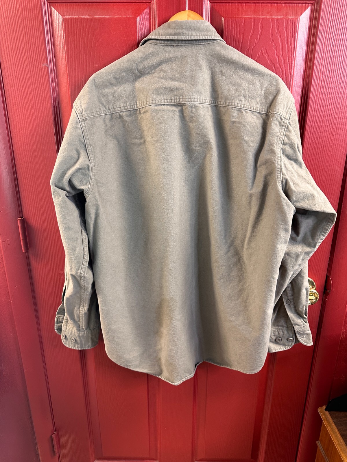 RedHead Heavyweight Workwear Shirt Canvas Outdoors Fishing Button Up