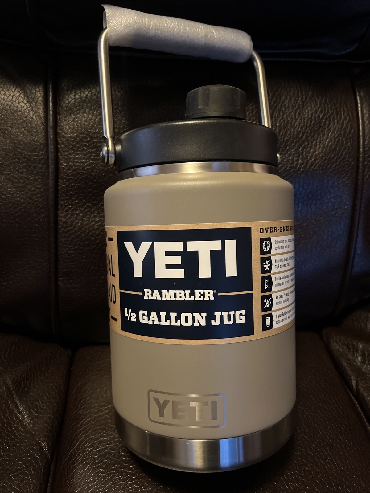 NEW SOLD OUT LIMITED EDITION YETI Rambler 1/2 Gallon Jug