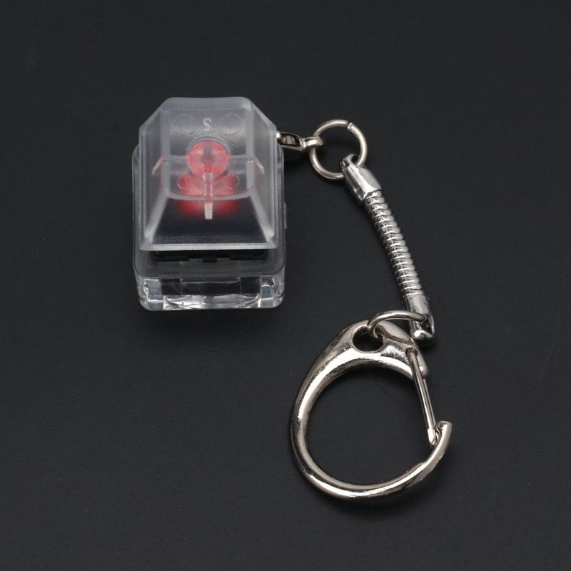 1-Key Mechanical Keyboard with Transparent Keycap for Switch Tester and Key Testing