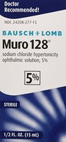 3 Pack - Bausch + Lomb Muro 128 Solution 5% 15 Ml Each on sale 3 Pack - Bausch + Lomb Muro 128 Solution 5% 15 Ml Each on sale