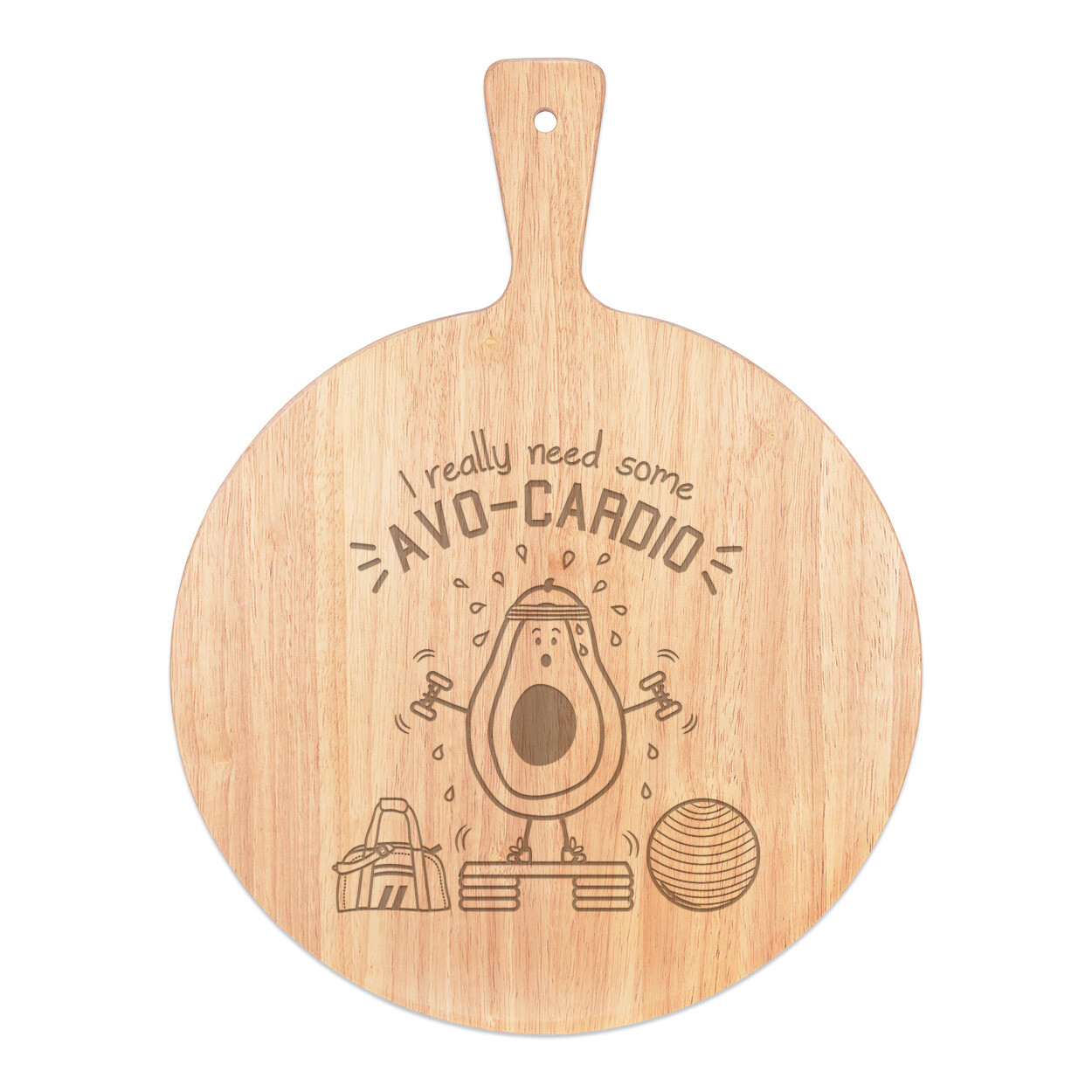 Realmente necesito un poco de tabla de pizza de aguacardio paleta madera aguacate cardio gimnasio