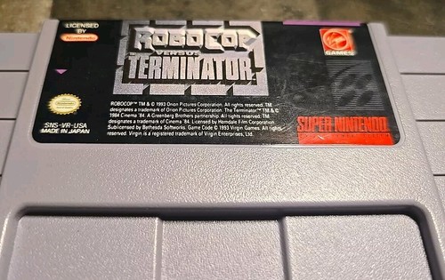 RoboCop vs. The Terminator Super Nintendo SNES CIB komplett - Bild 14 von 22