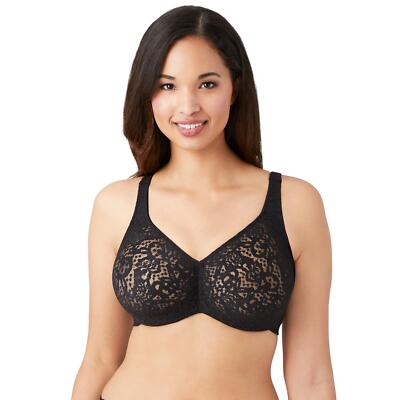 Wacoal Women's Plus Size Awareness Underwire Bra, Black, 40I