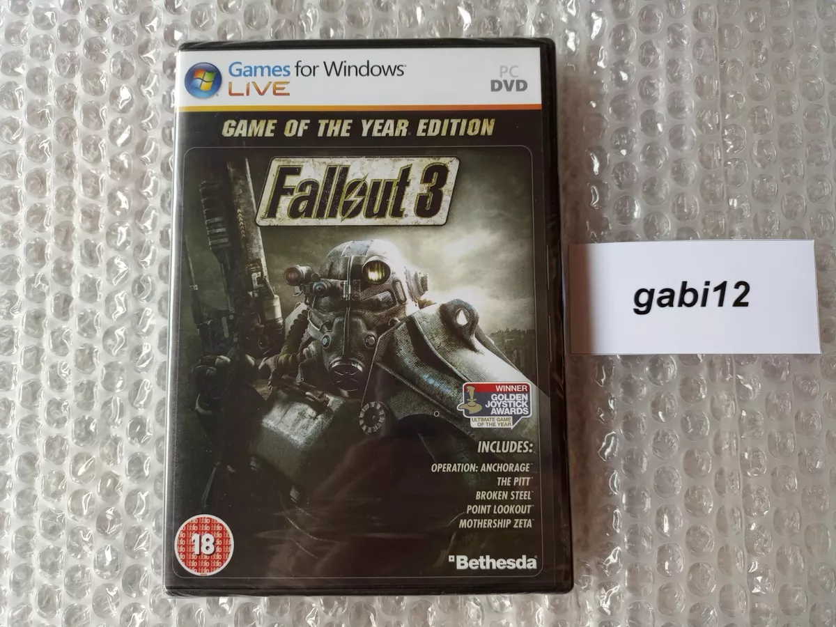 FALLOUT 3 GAME OF THE YEAR EDITION PC ENVIO DIGITAL