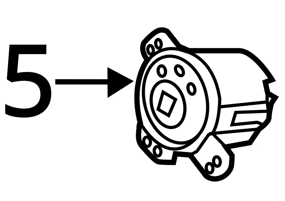 Ignition Switch LWB Keyless Ignition Smartkey Fits 17-19 SANTA FE 1970276 - Image 4 of 4