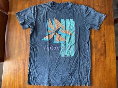 RIPTON & CO Faded Logo T-Shirt - medium / acid wash Great Condition