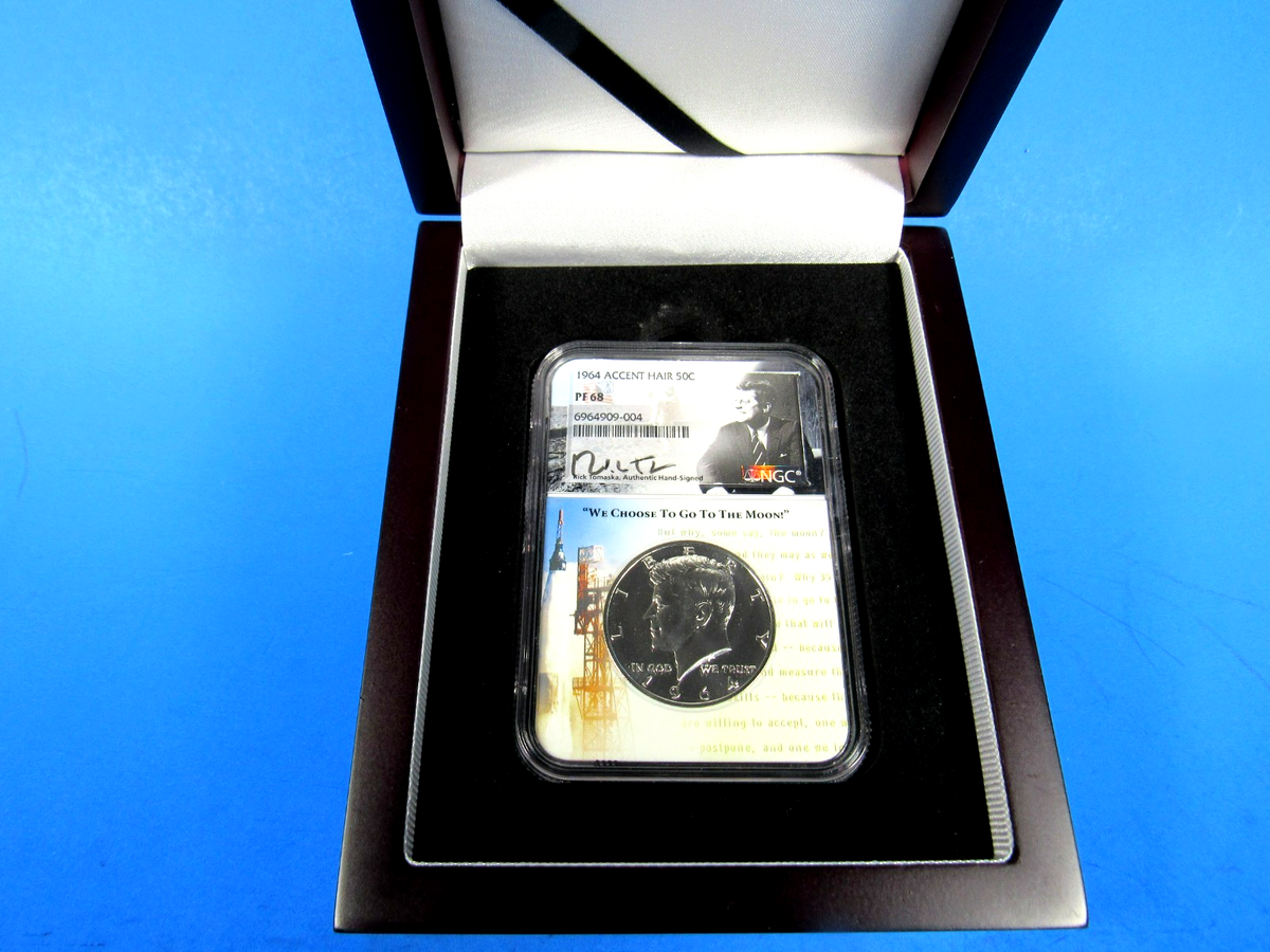 NGC 0 Kennedy Half PF68 1 NGC鑑定 PF68CAMEO アメリカ銀貨 ケネディ