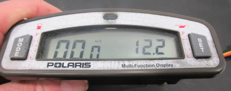 TESTED OEM POLARIS 1997 SLTX 1050 PWC MFD DISPLAY GAUGE only 18.1 Hours 3280269 - Image 2 of 4