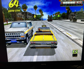 Crazy Taxi (Sega Dreamcast, 2000) Complete W/Manual TESTED Sega All Stars CIB