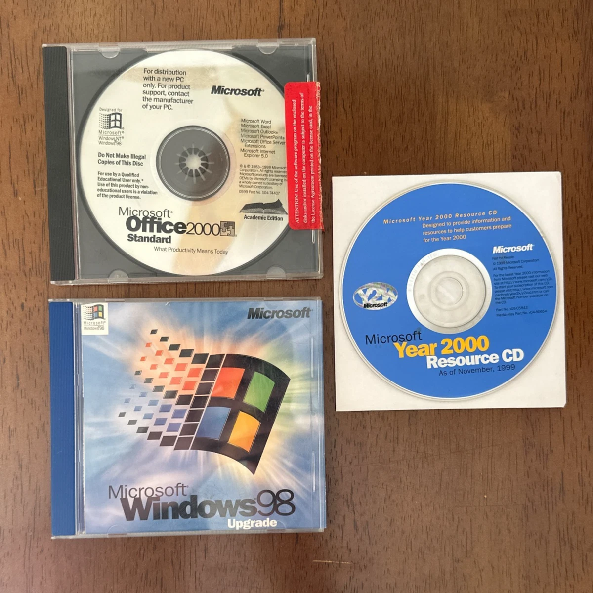 Microsoft Windows 98 Software CDs for sale - eBay