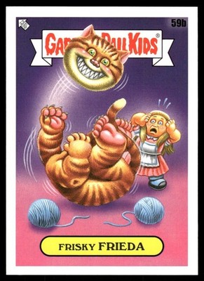 Garbage Pail Kids Frisky Frieda 2022 Book Worms Topps 59b