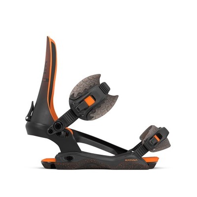 Rome Katana AW Snowboard Bindings L/XL (Mens 10.5-12.5) Team Blk