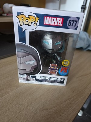 Funko Pop Marvel 677 Infamous Iron Man (Glows In The Dark)