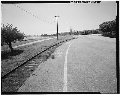 San Pedro Los Angeles CA 1930s Fort MacArthur Pacific Ave Railroad Gun Site